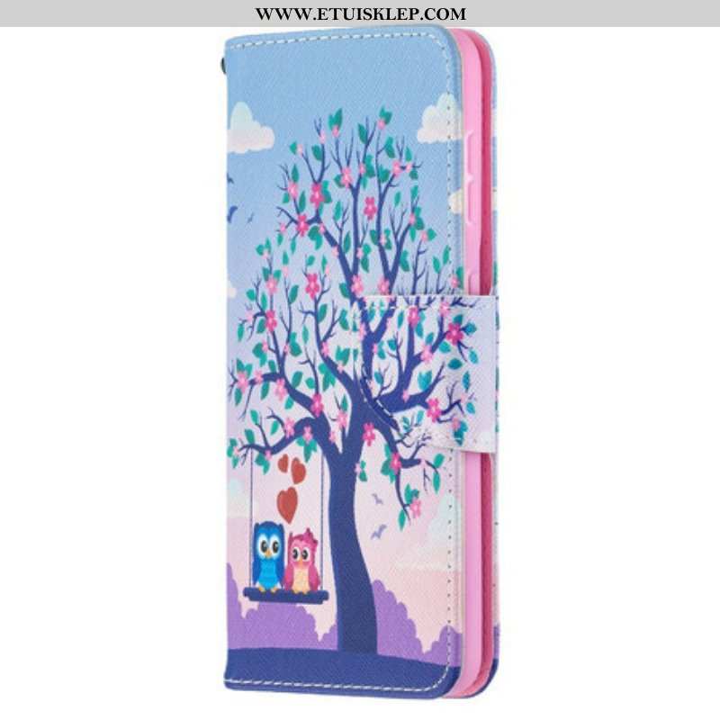 Obudowa Etui Na Telefon do Samsung Galaxy S21 5G Sowy Na Huśtawce